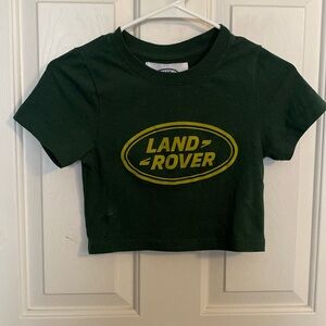 Land Rover Cropped T-shirt
